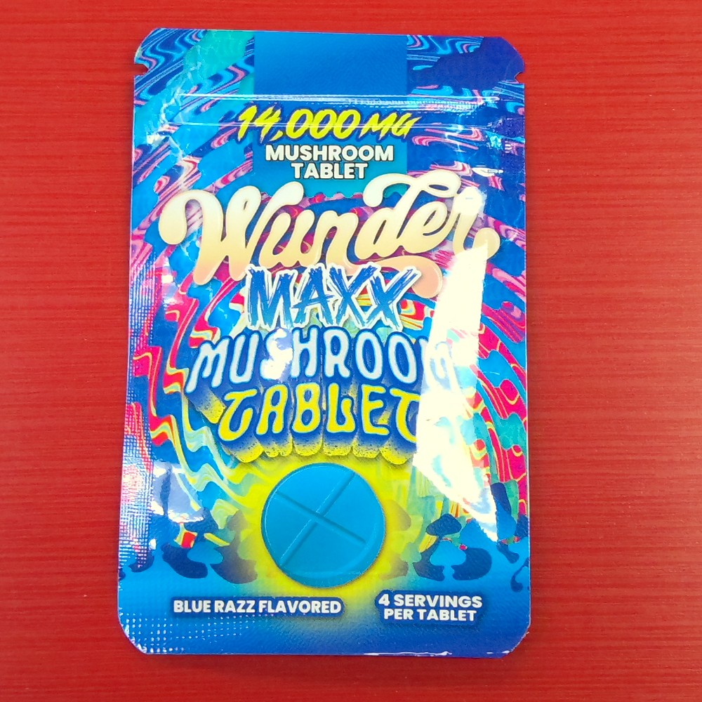 Wunder MAXX Blue Razz Mushroom Tablet | House of Pipes