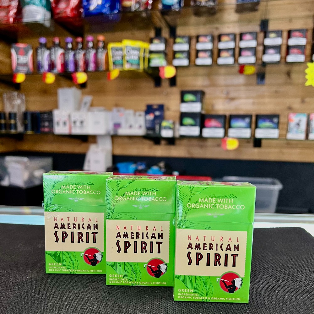 Natural American Spirit Green | House of Pipes