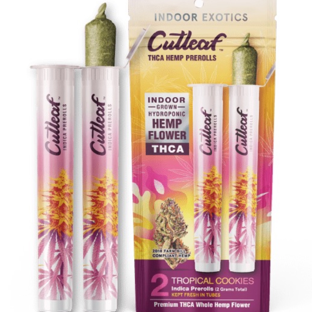 Cutleaf Prerolls- Tropical Cookies (indica)