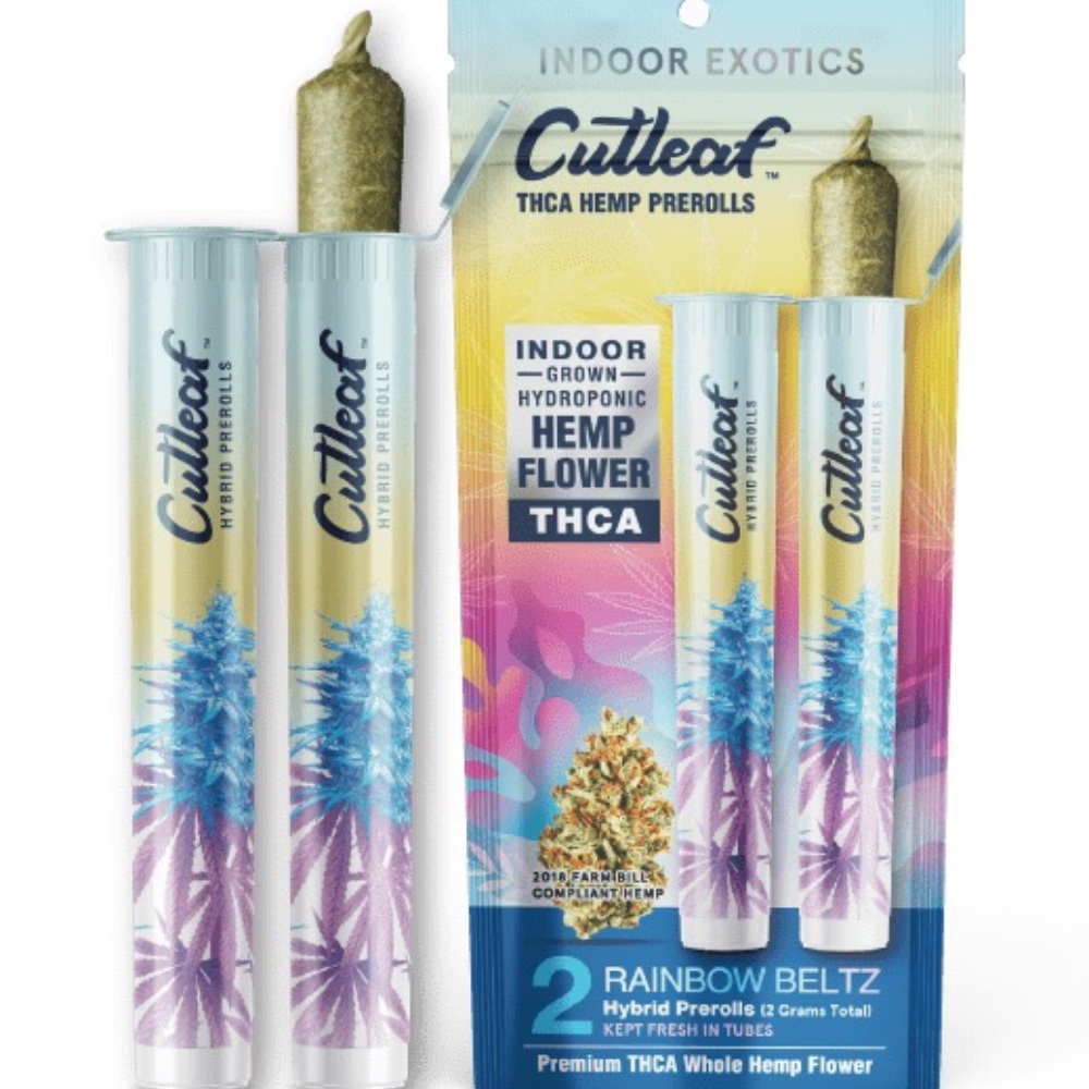 Cutleaf Prerolls- Rainbow Beltz (hybrid)