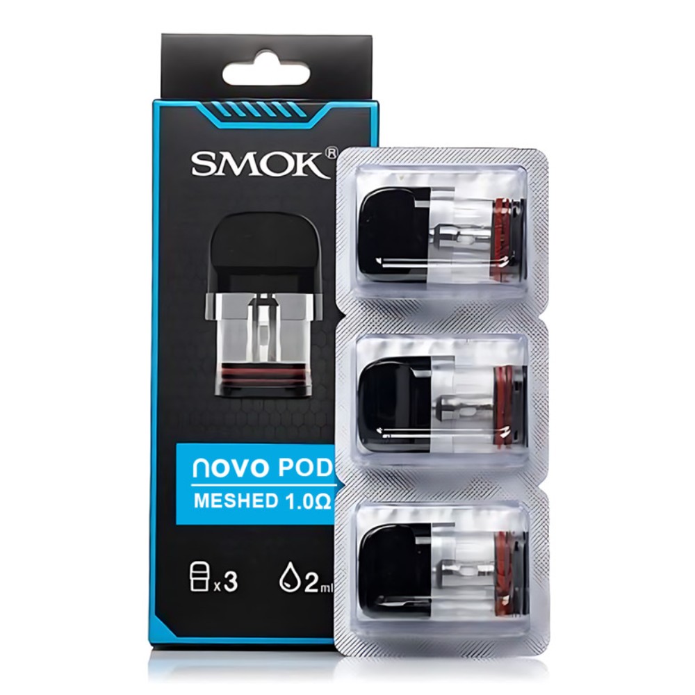 SMOK Novo 1.0 Ohm Meshed Replacement Pod | Star Vape