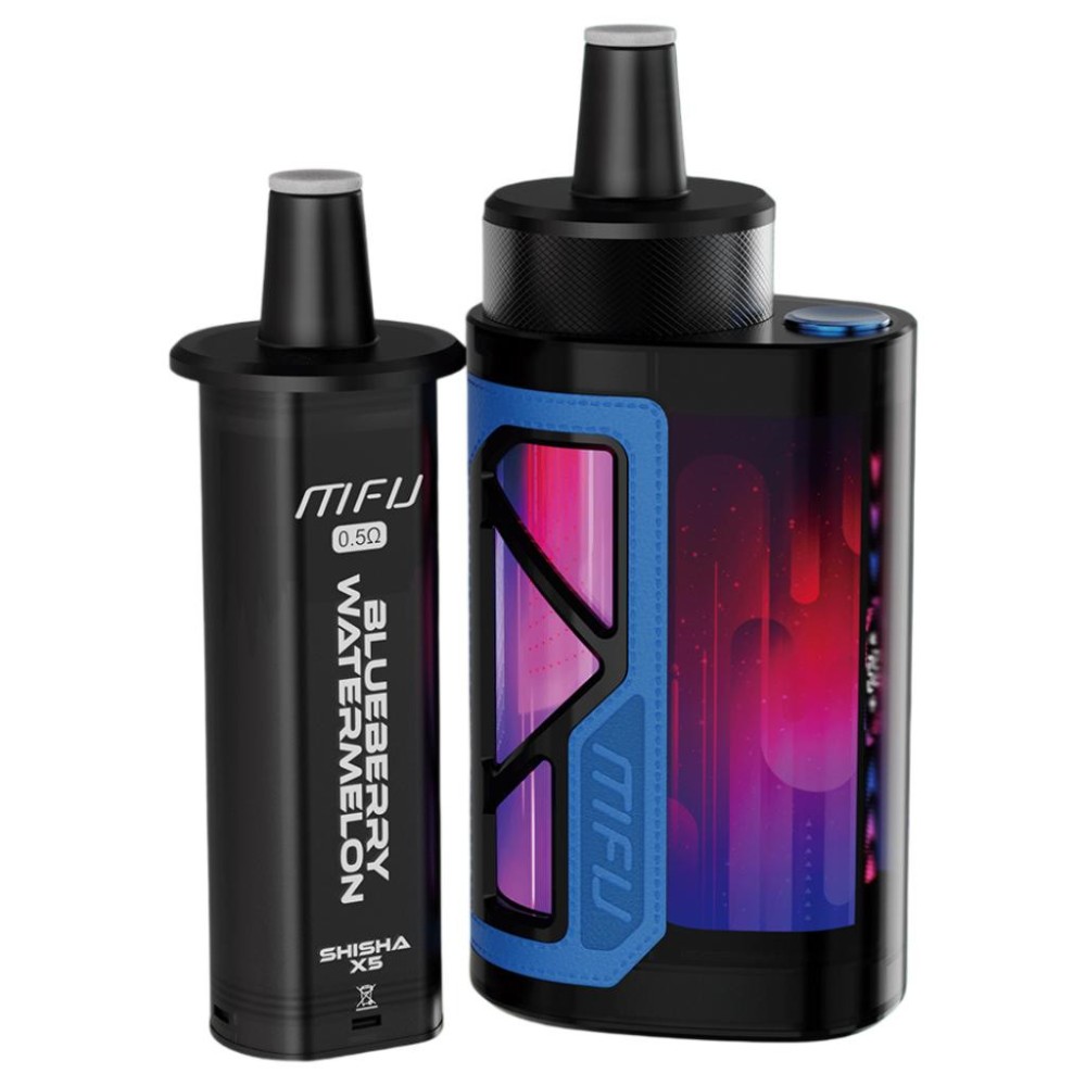 MFU Shisha x5 kit 1 device 2 pods 70k puff Mixed berries — disposable vapes at Marietta Vapes smoke shop in Marietta, GA