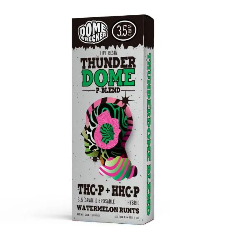 Thunder Dome THCp+HHCp Disposable 3.5gram Watermelon Runtz Hybrid — thc products at Marietta Vapes smoke shop in Marietta, GA