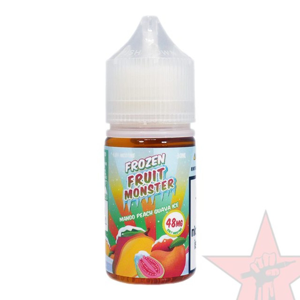 Fruit Monster Frozen Mango Peach Guava ice — e liquid at Marietta Vapes smoke shop in Marietta, GA
