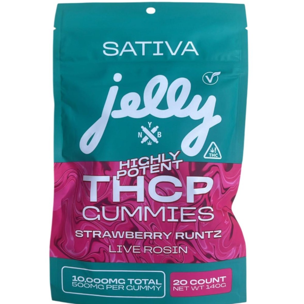 Jelly highly potent thcp gummies live rosin strawberry runtz Sativa — thc products at Marietta Vapes smoke shop in Marietta, GA