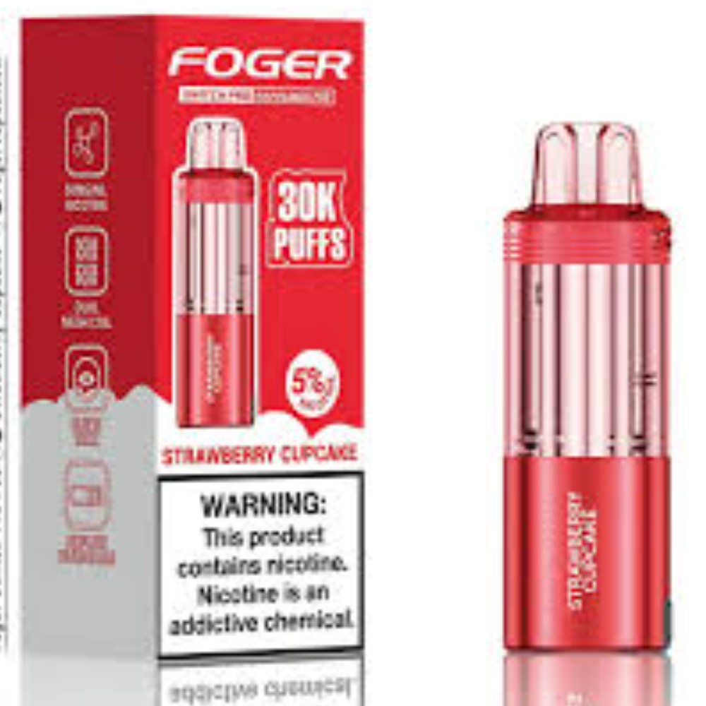 Foger Switch Pod Only 5% Nicotine Strawberry Cupcake Flavor — disposable vapes at Marietta Vapes smoke shop in Marietta, GA