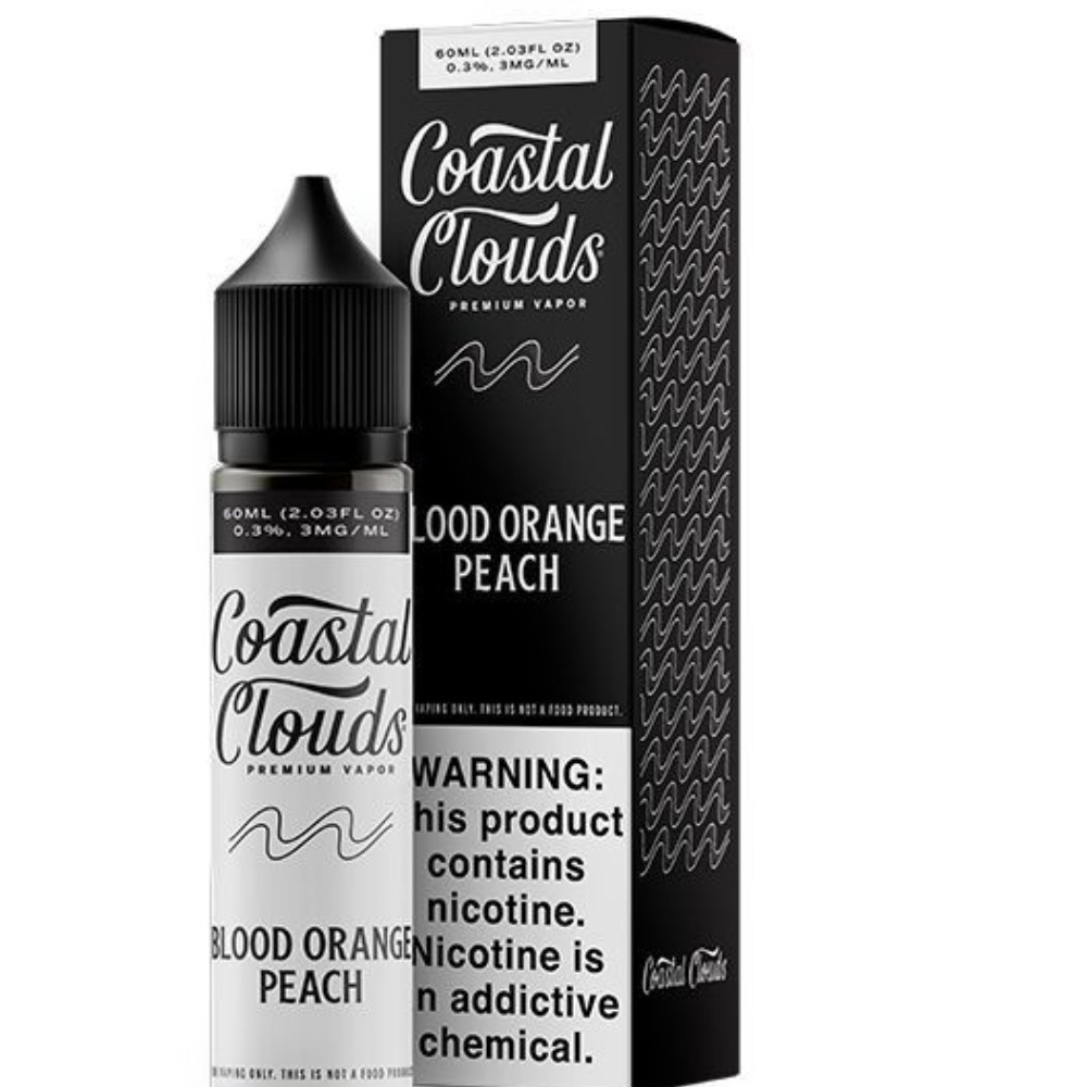 Coastal Clouds Blood Orange Peach 3mg — e liquid at Marietta Vapes smoke shop in Marietta, GA