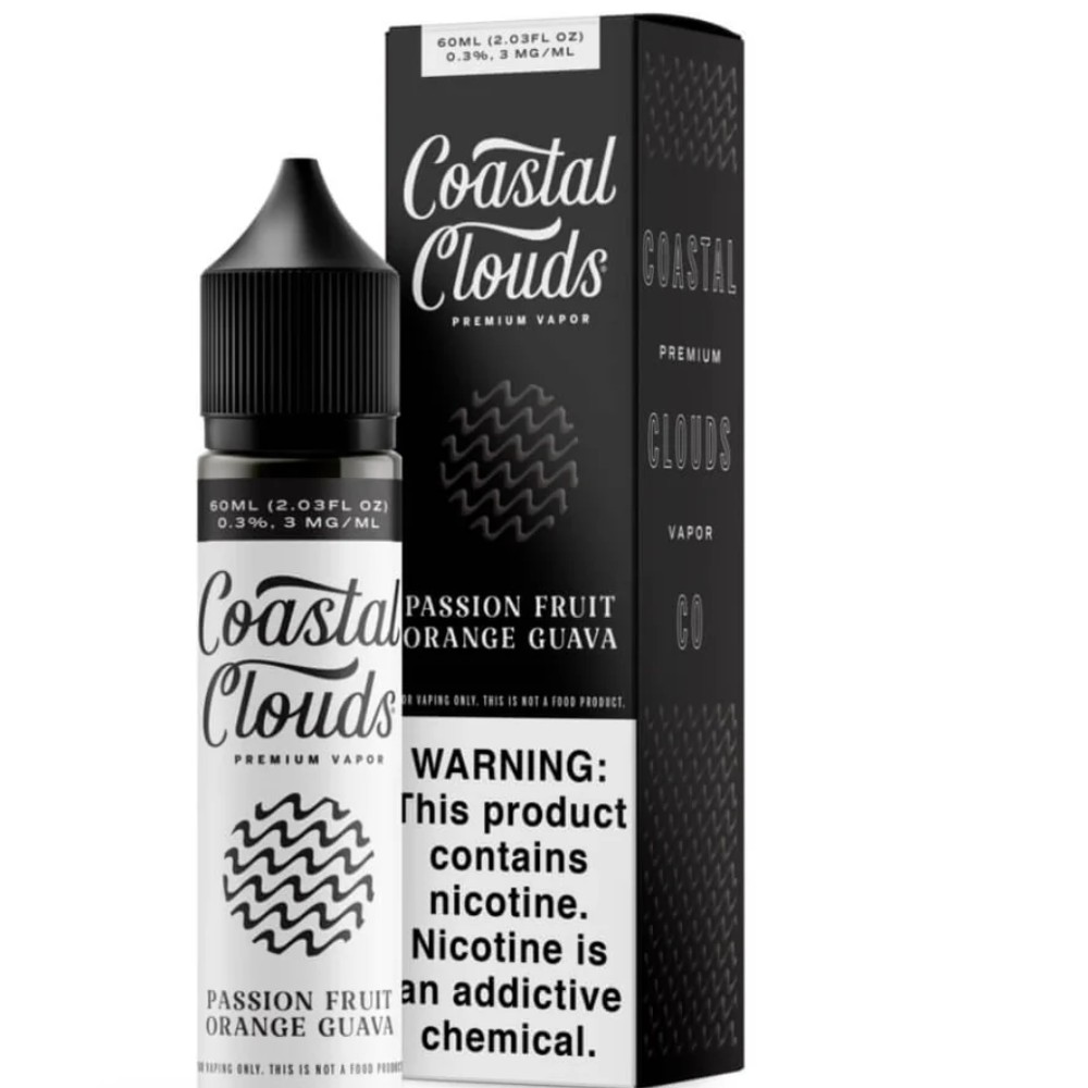 Coastal Clouds Passion Fruit Orange Guava 6mg — e liquid at Marietta Vapes smoke shop in Marietta, GA