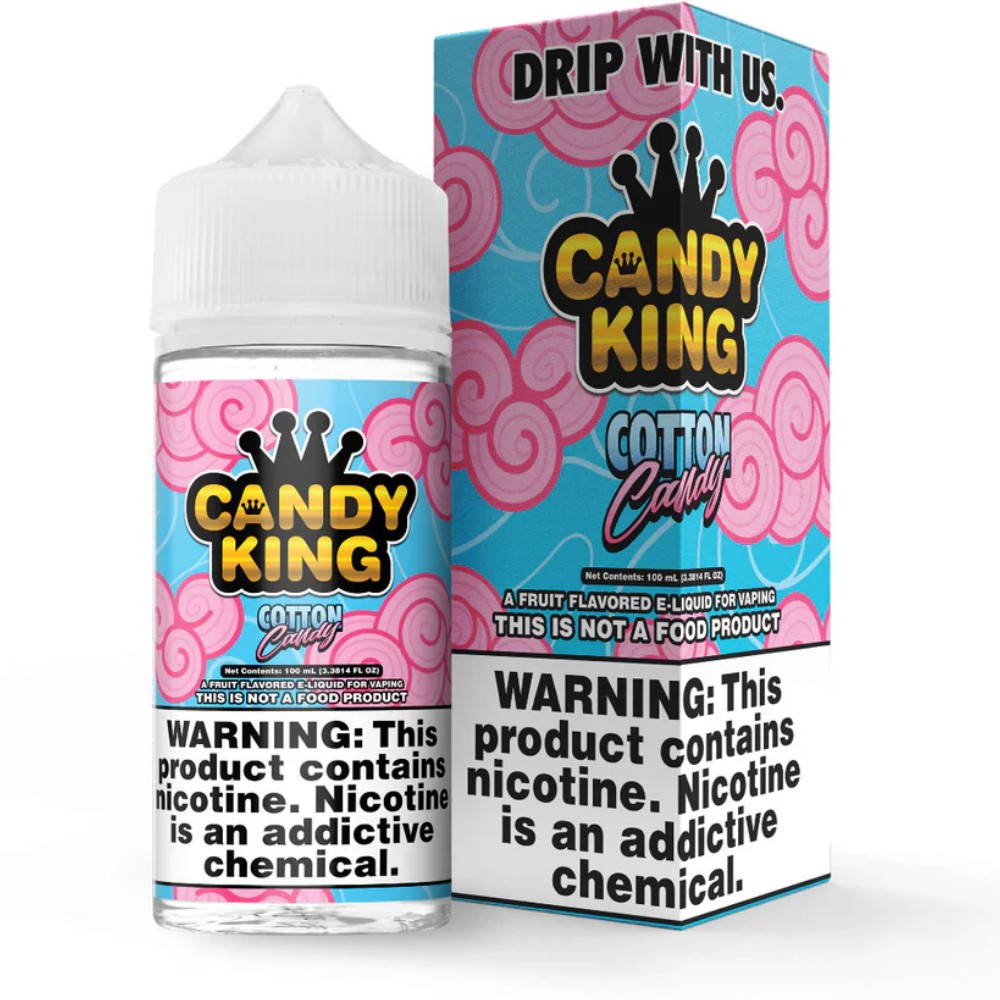 Candy King Cotton Candy 3mg — e liquid at Marietta Vapes smoke shop in Marietta, GA