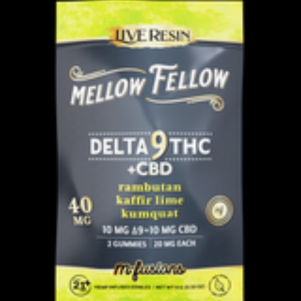 Mellow Fellow Delta 9+CBD 20mg each Rambutan Kaffir lime Kumquat — thc products at Marietta Vapes smoke shop in Marietta, GA