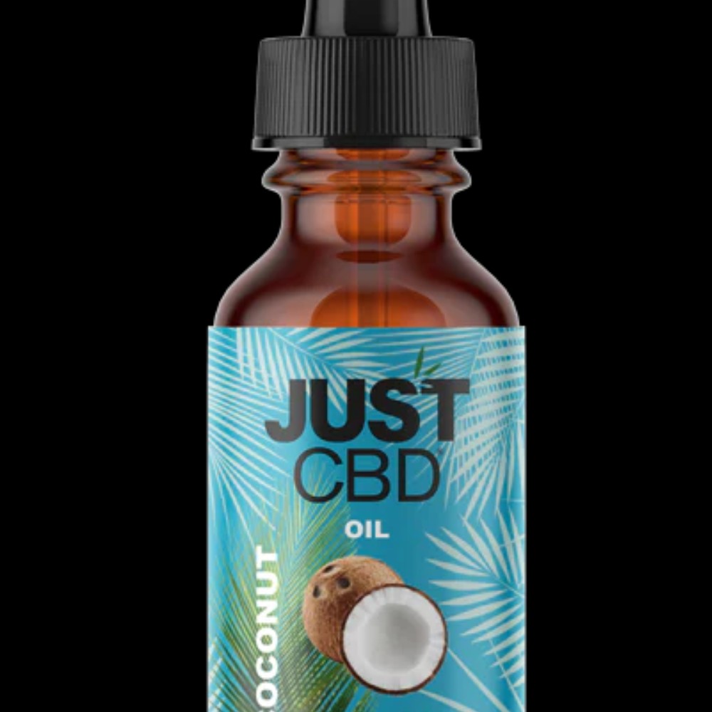 Just CBD Oil Coconut 550mg Per Bottle 1 FL OZ — cbd products at Marietta Vapes smoke shop in Marietta, GA