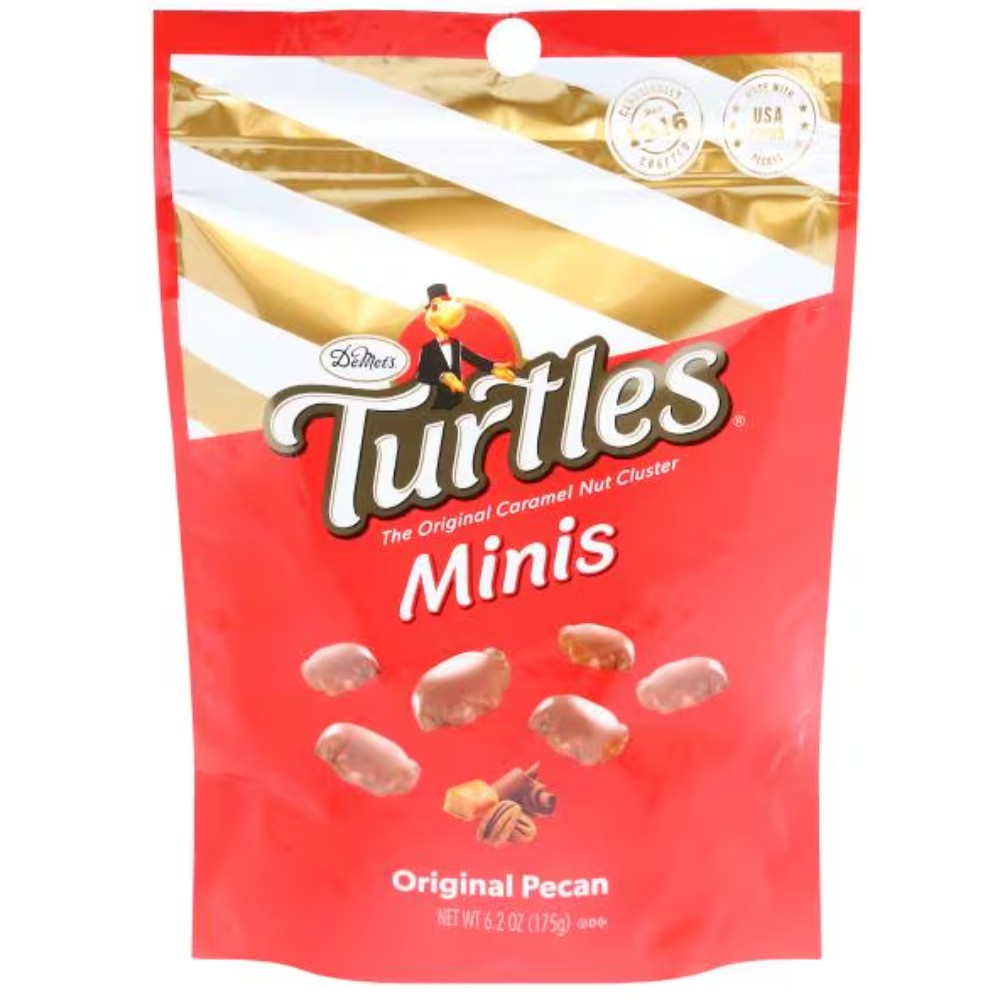 Turtles The Original Caramel Nut Cluster Minis Original Pecan — candy snacks at Marietta Vapes smoke shop in Marietta, GA