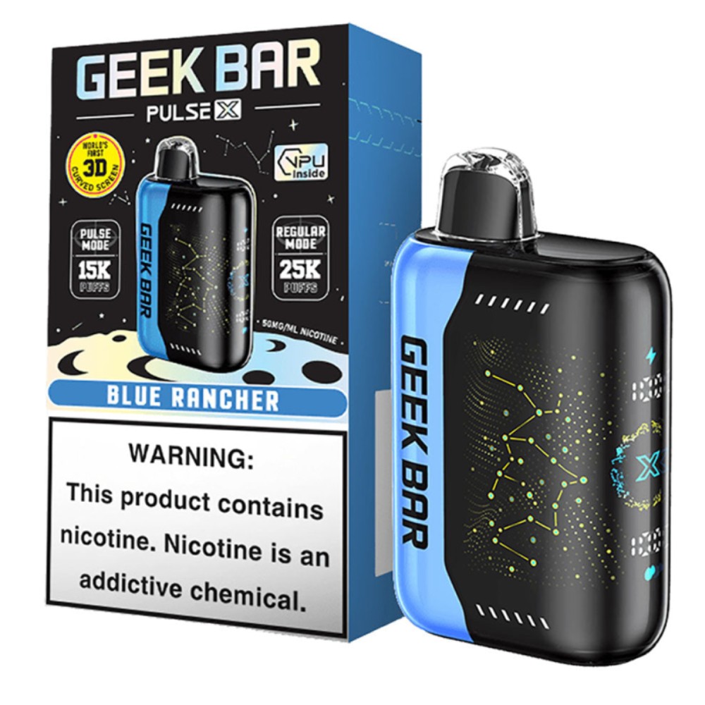 GeekBar Pulse X Blue Rancher — disposable vapes at Marietta Vapes smoke shop in Marietta, GA