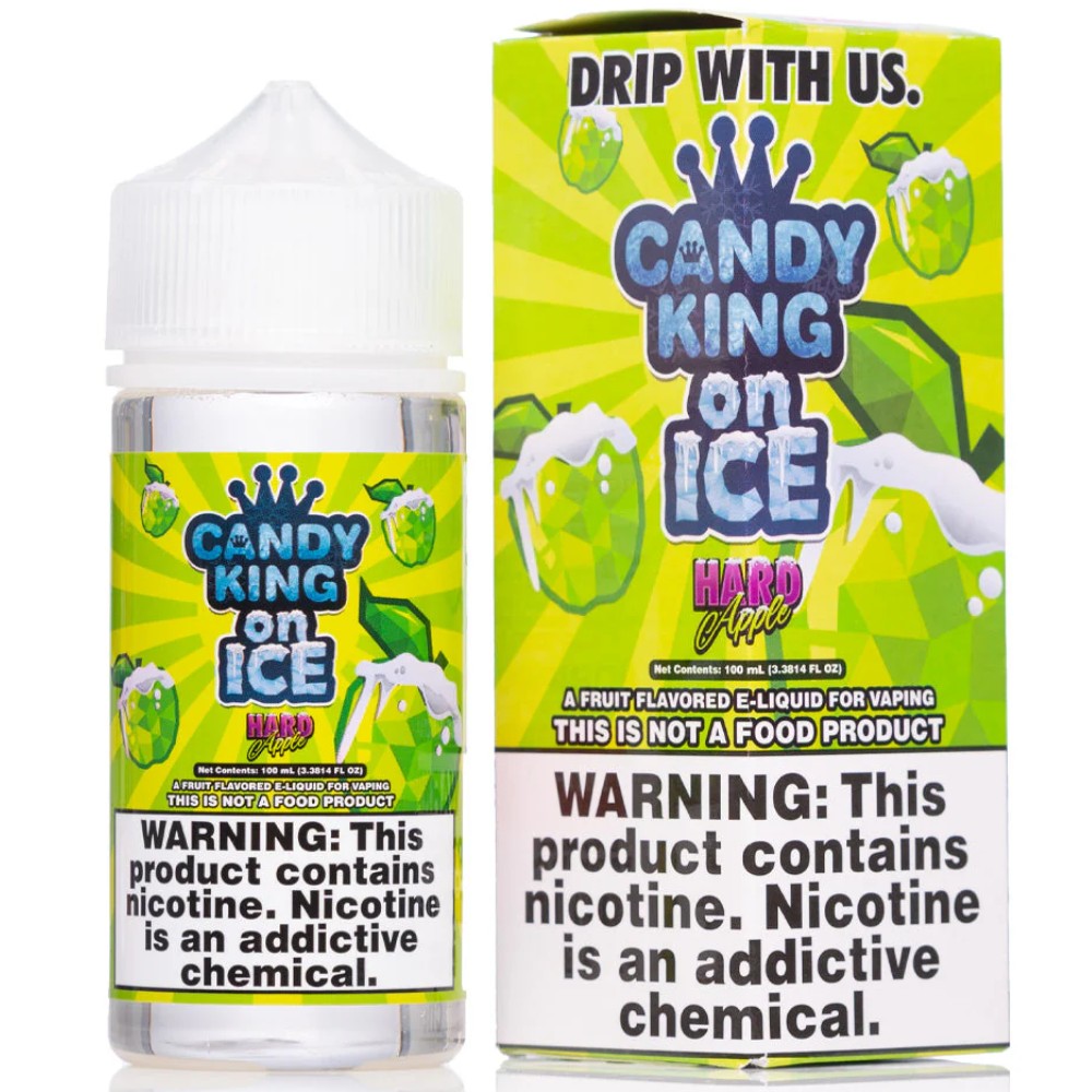 Candy King Hard Apple on Ice 3mg — e liquid at Marietta Vapes smoke shop in Marietta, GA