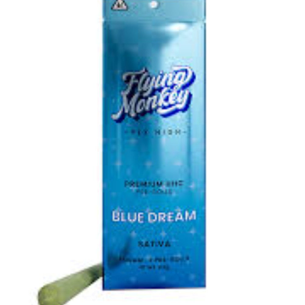 Flying Monkey Premium HHC Pre-Rolls Blue Dream Sativa 1 Gram 2 Pre-Rolls — thc products at Marietta Vapes smoke shop in Marietta, GA