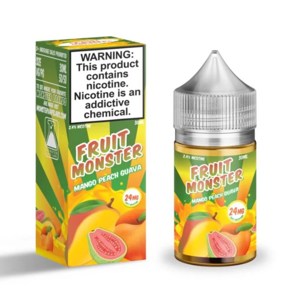 Juice Monster Guava Peach — e liquid at Marietta Vapes smoke shop in Marietta, GA