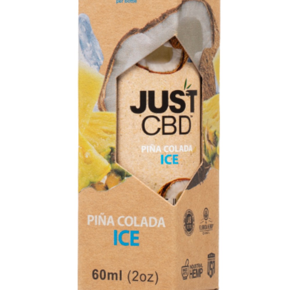 Just CBD Vape Juice Pina Colada Ice 1500mg CBD — e liquid at Marietta Vapes smoke shop in Marietta, GA