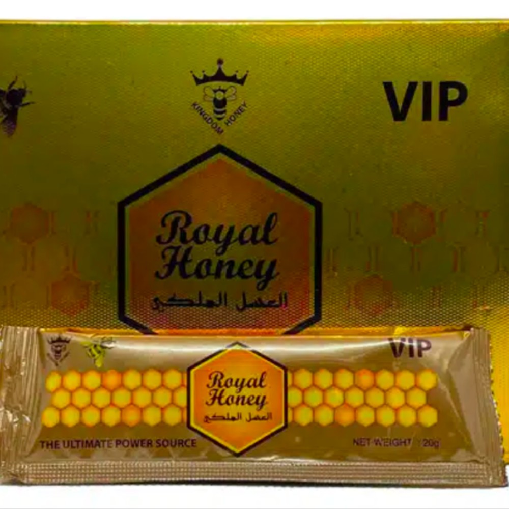 Royal Honey The Ultimate Power Source VIP Single Sachet 20 g each — mood supplements at Marietta Vapes smoke shop in Marietta, GA