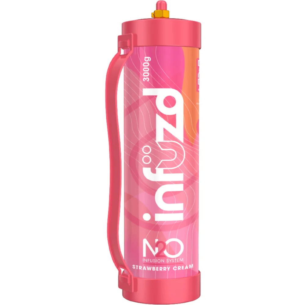 infuzd N2O Nitrous oxide food additive Strawberry Cream — cream chargers at Marietta Vapes smoke shop in Marietta, GA
