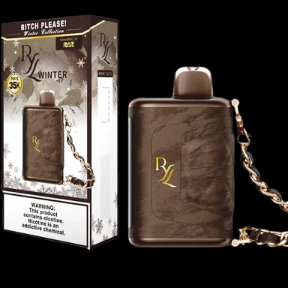 Raz RL Winter Collection Bitch Please 35k Puffs With Attachable Chain — disposable vapes at Marietta Vapes smoke shop in Marietta, GA