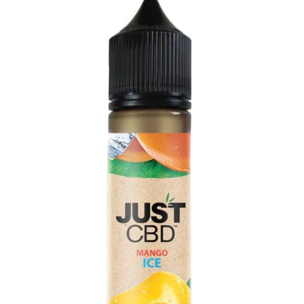 Just CBD Vape Juice Mango Ice 1500mg CBD — e liquid at Marietta Vapes smoke shop in Marietta, GA