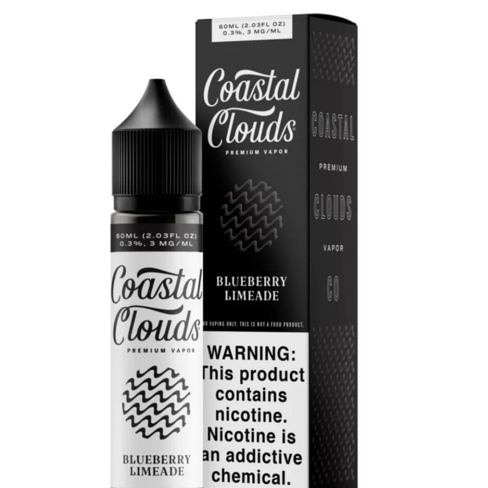 Coastal Clouds Blueberry Limeade 6mg — e liquid at Marietta Vapes smoke shop in Marietta, GA