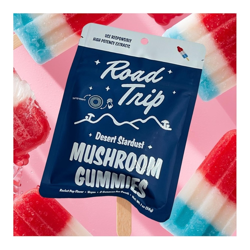 Road Trip Desert Stardust Rocket Pop vegan gummies — mushrooms at Marietta Vapes smoke shop in Marietta, GA