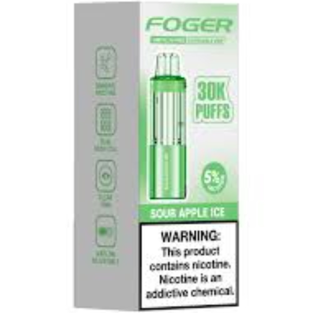 Foger Switch Pro Pod Only 30k Puffs 5% Sour Apple Ice Flavor — disposable vapes at Marietta Vapes smoke shop in Marietta, GA