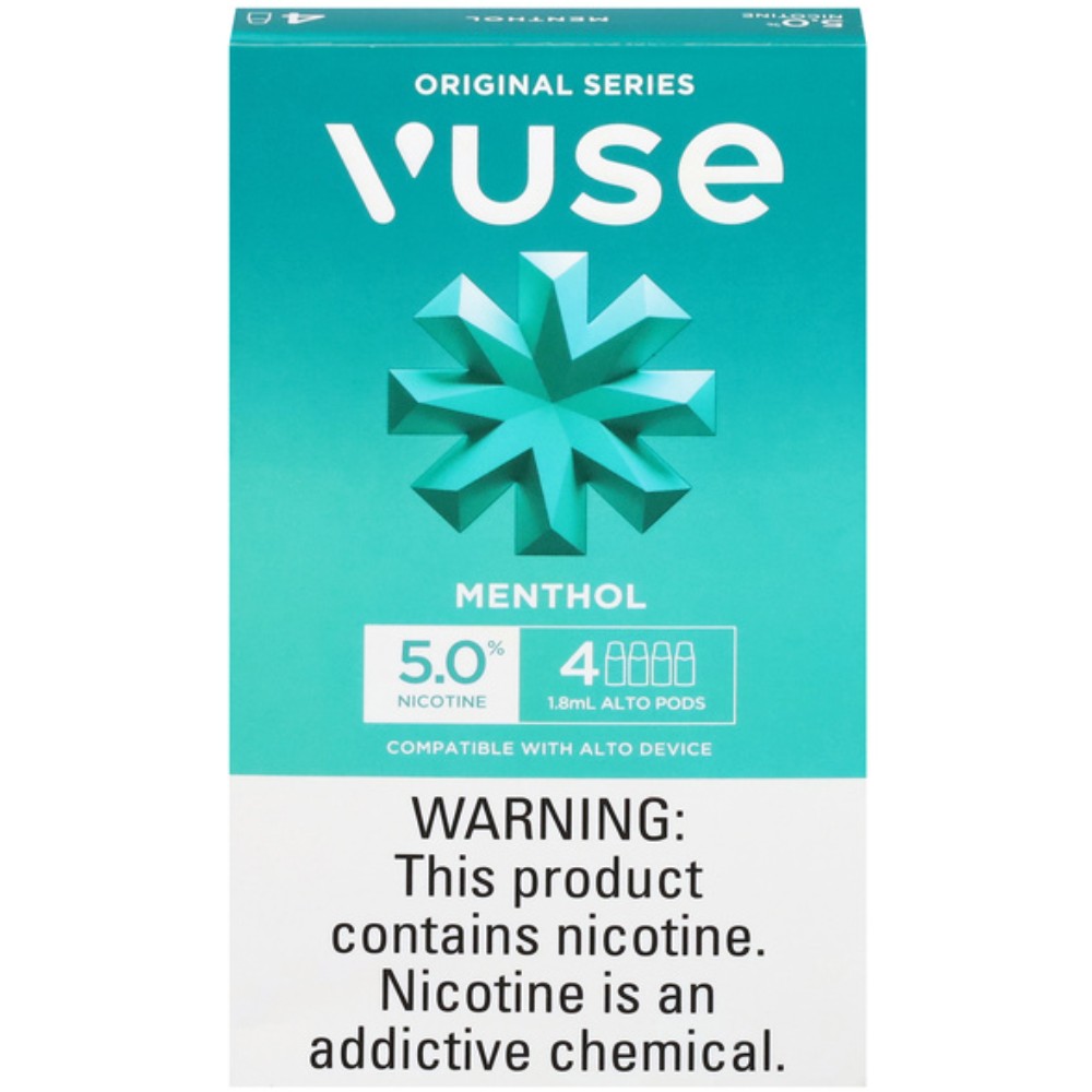 Vuse 5% nicotine Menthol — e liquid at Marietta Vapes smoke shop in Marietta, GA