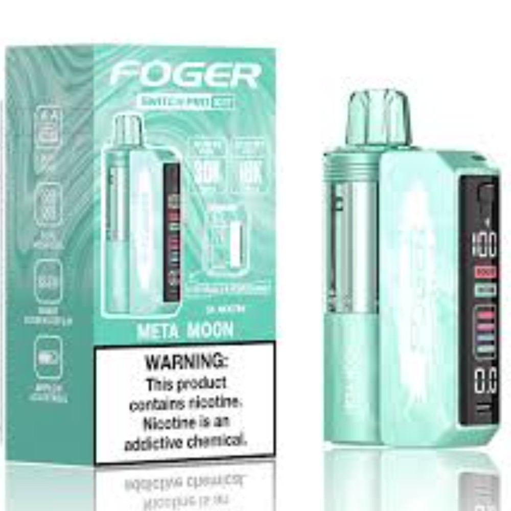 Foger Switch Pro Kit 30k Puffs 5% Nicotine Meta Moon Come With Disposable Pod & Power Bank — disposable vapes at Marietta Vapes smoke shop in Marietta, GA