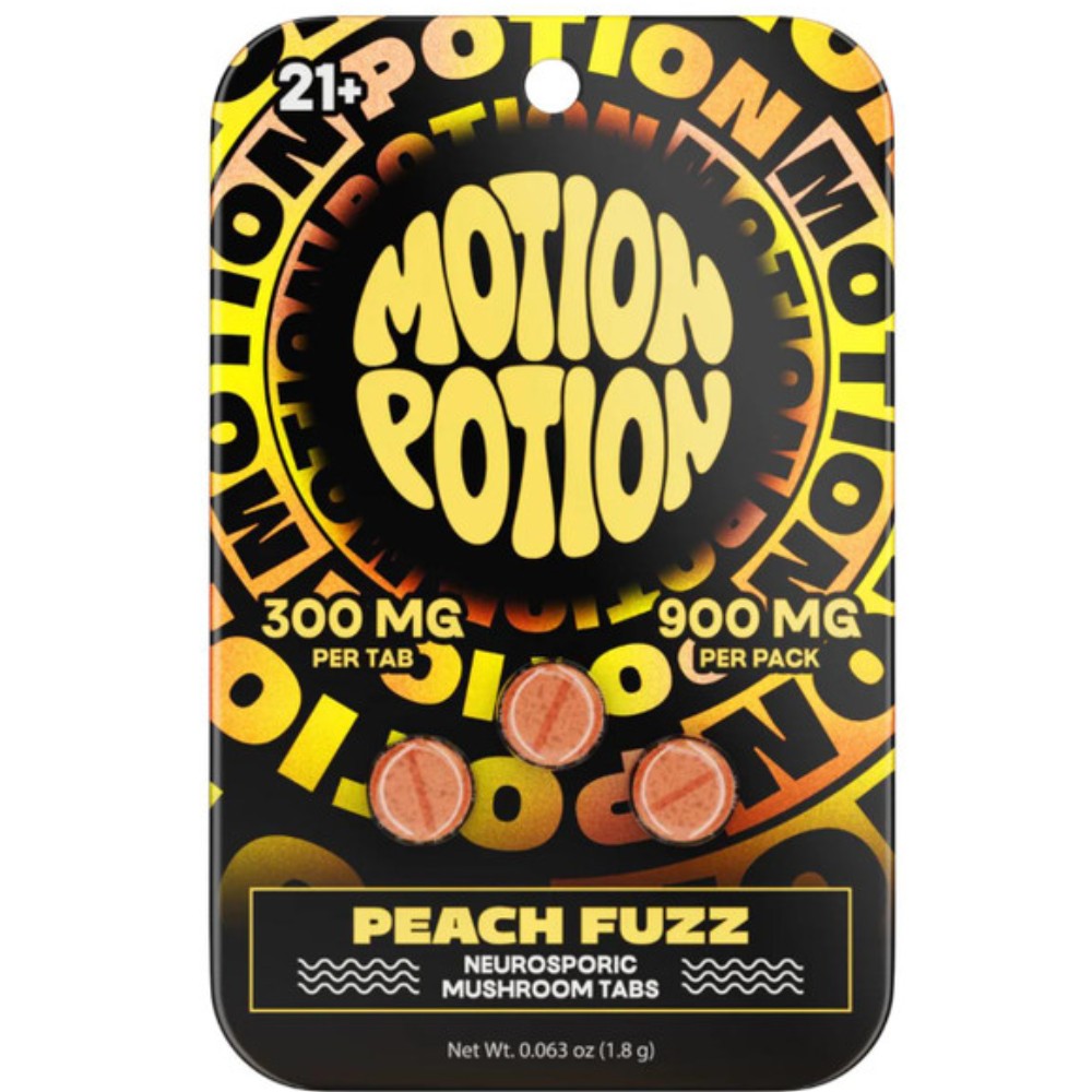 Motion Potion Neuroporic Mushroom Peach Fuzz — mushrooms at Marietta Vapes smoke shop in Marietta, GA