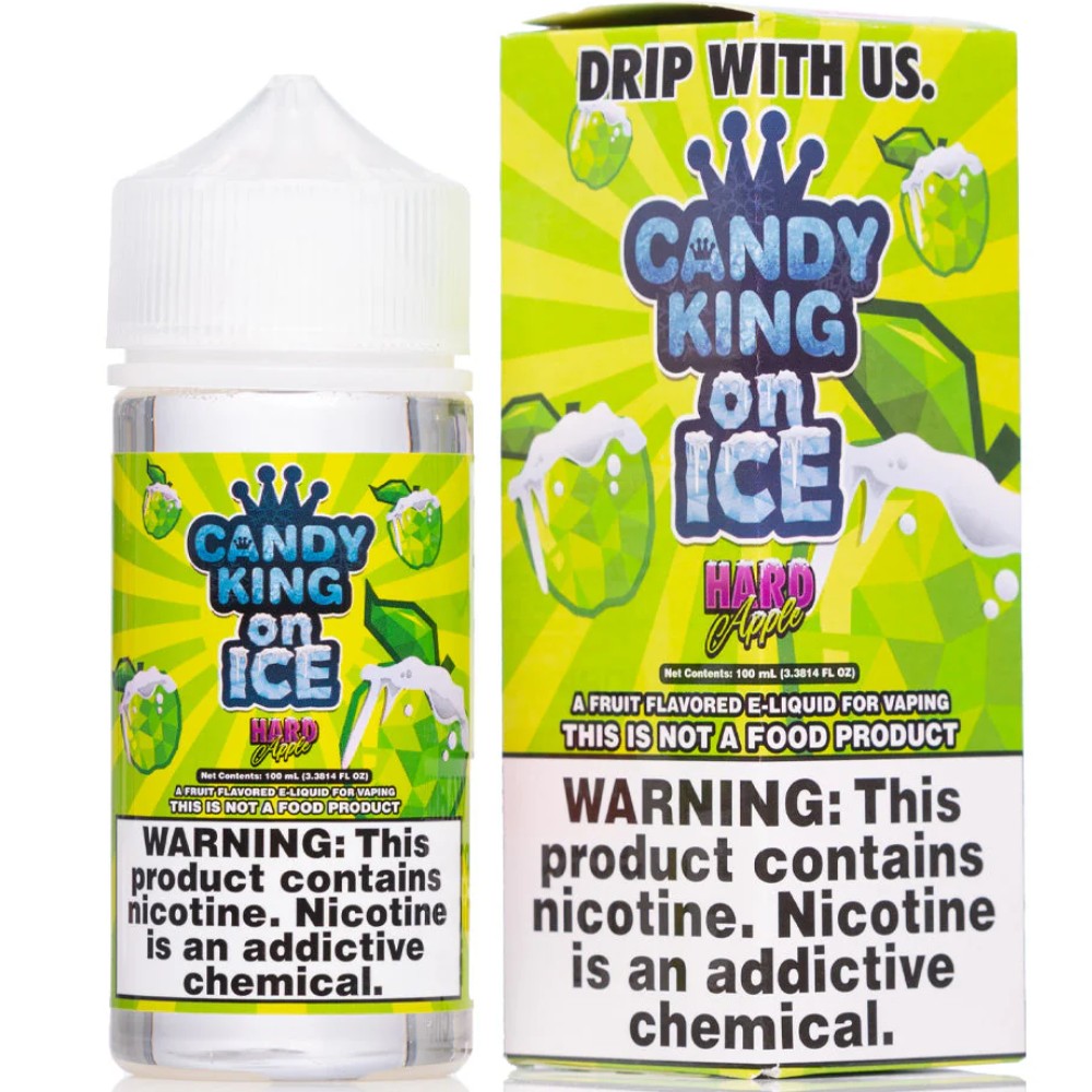 Candy King Hard Apple on Ice 6mg — e liquid at Marietta Vapes smoke shop in Marietta, GA