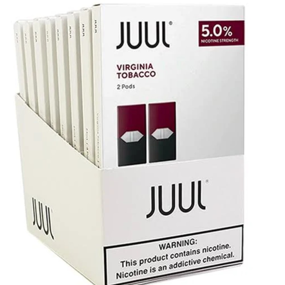 Juul 5% nicotine Virginia Tobacco — juul vuse pods at Marietta Vapes smoke shop in Marietta, GA