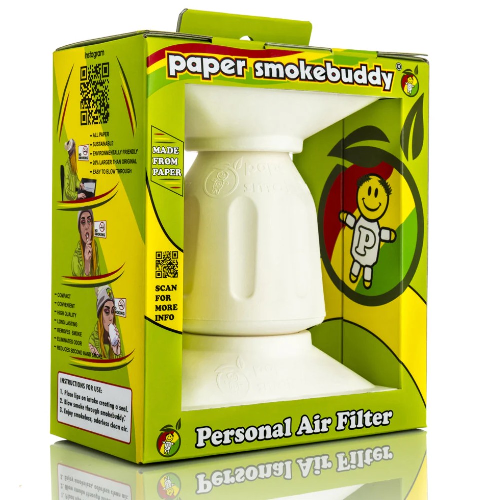 Paper Smokebuddy; All Paper, The Personal Air Filter: Paper White — smoke buddy at Marietta Vapes smoke shop in Marietta, GA