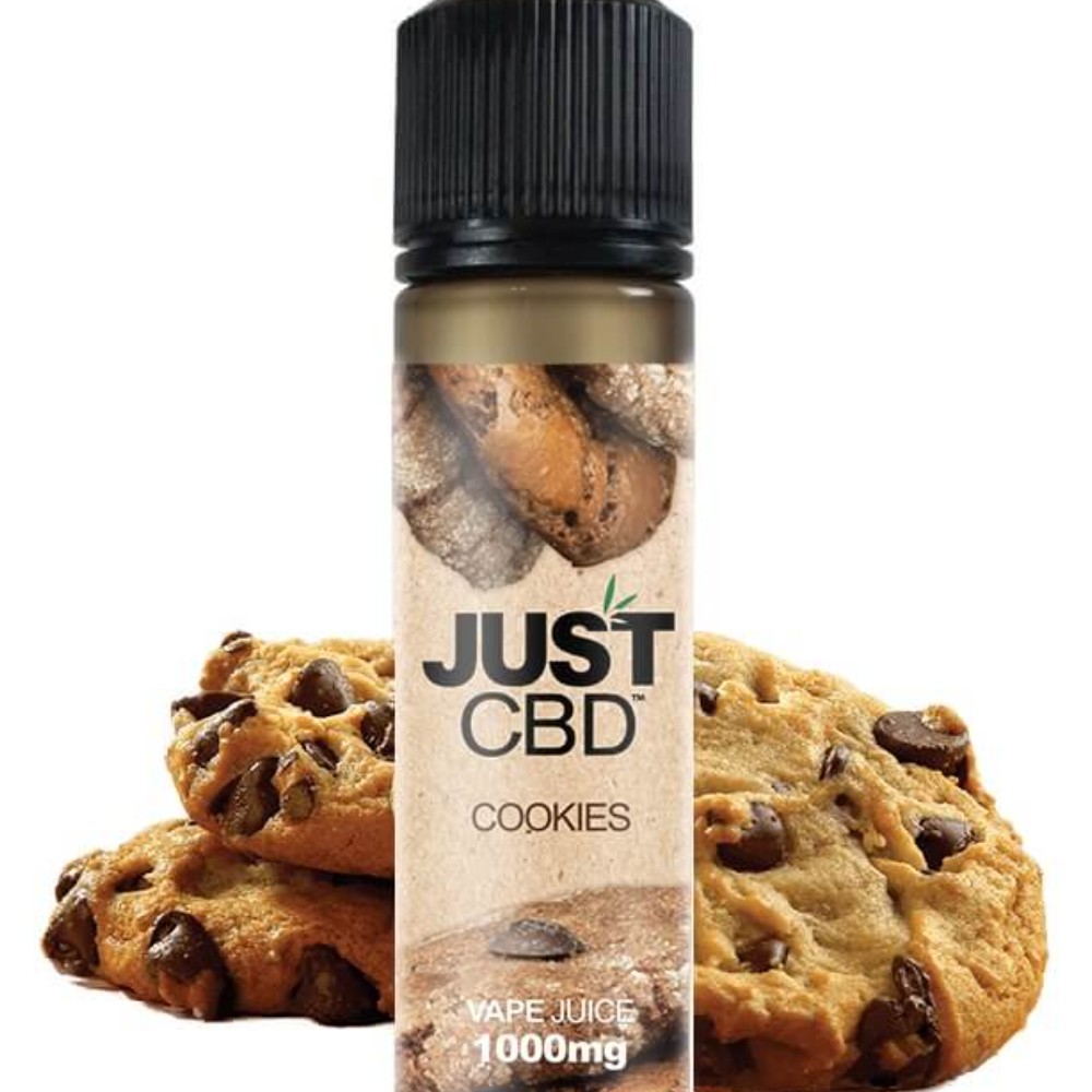 Just CBD Cookies Vape Juice 1500mg CBD — e liquid at Marietta Vapes smoke shop in Marietta, GA