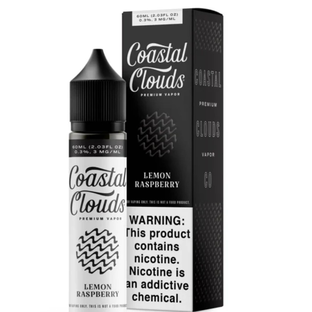 Coastal Clouds Lemon Raspberry 3mg — e liquid at Marietta Vapes smoke shop in Marietta, GA