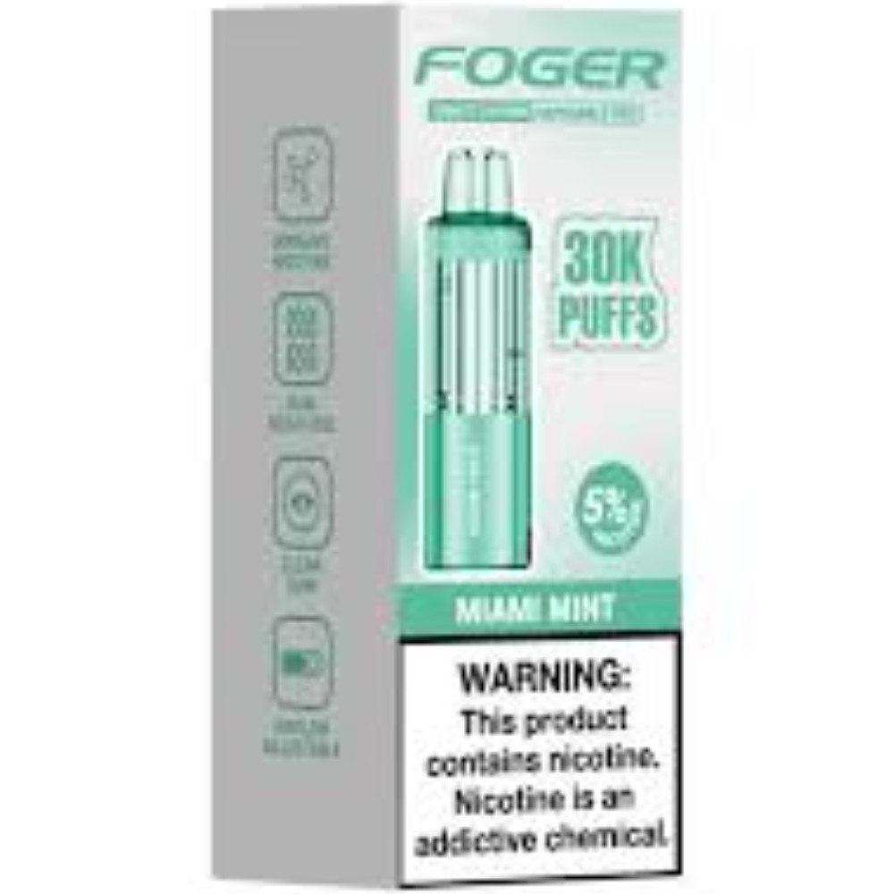 Foger Switch Pro Pod Only 30k Puffs 5% Nicotine Miami Mint — disposable vapes at Marietta Vapes smoke shop in Marietta, GA