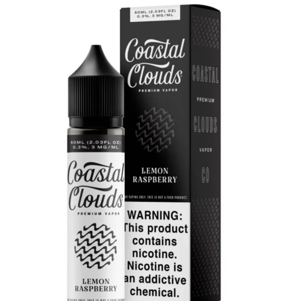 Coastal Clouds Lemon Raspberry 6mg — e liquid at Marietta Vapes smoke shop in Marietta, GA