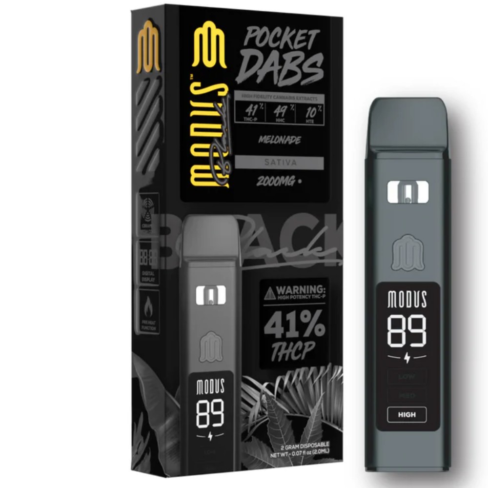 Modus Black Pocket Dabs 2 Gram Sativa Melonade Flavor — thc products at Marietta Vapes smoke shop in Marietta, GA