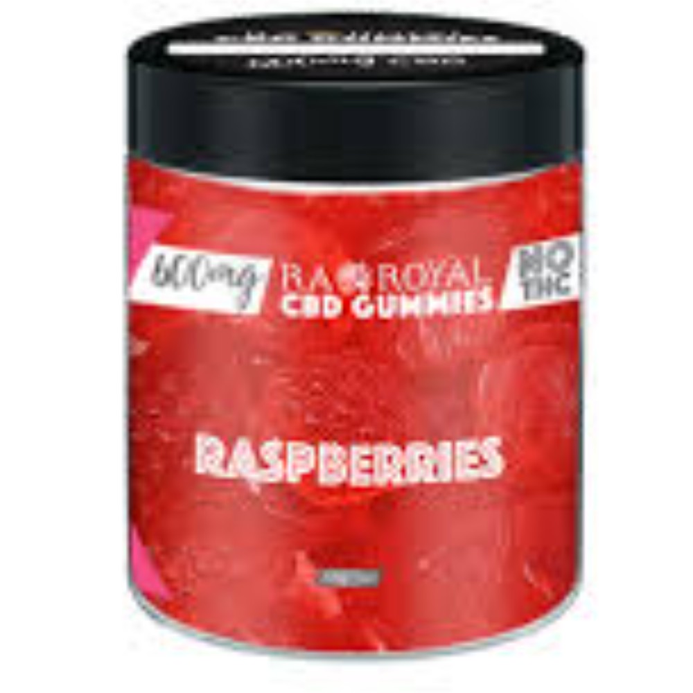 Raspberry CBD Gummies