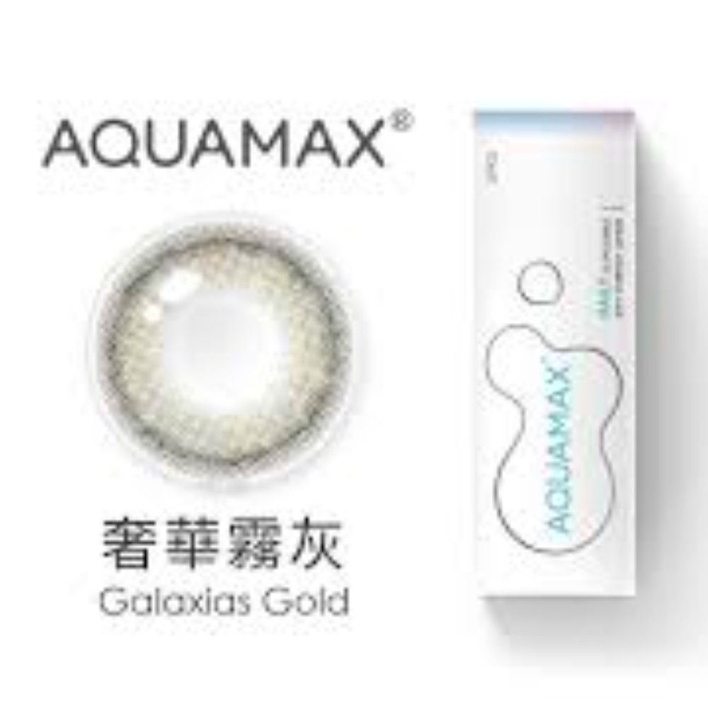 Galaxies Gold Colored Contacts