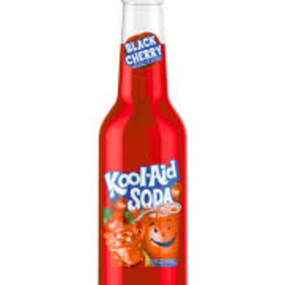 Black Cherry Flavored Soda
