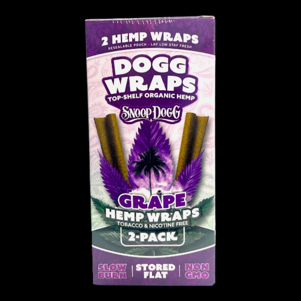Dogg Wraps Top Shelf Organic Hemp Wraps Grape