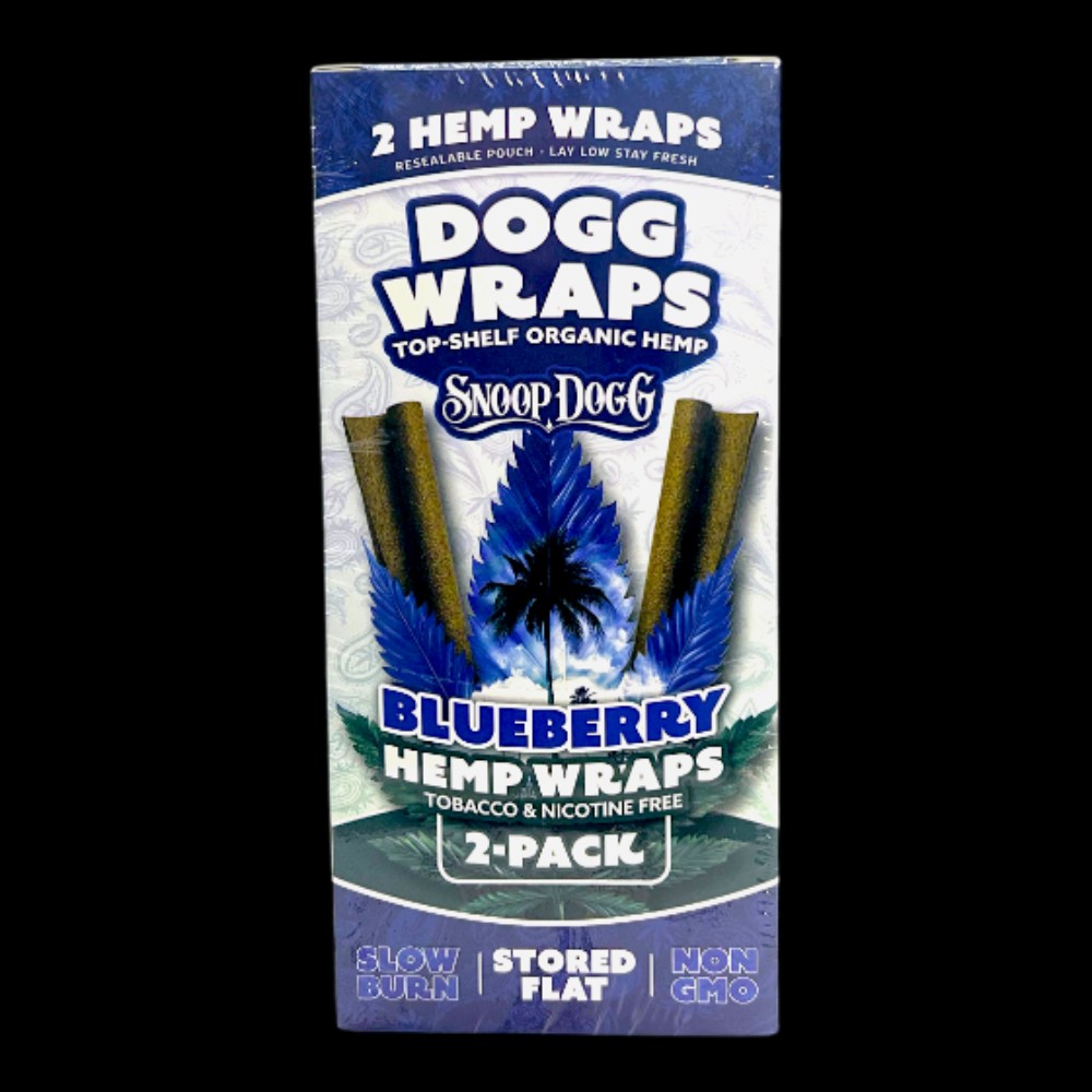 Dogg Wraps Top Shelf Organic Hemp Wraps Blueberry