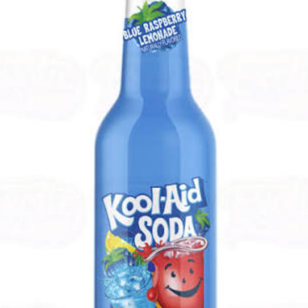 Blue Raspberry Lemonade Flavored Soda