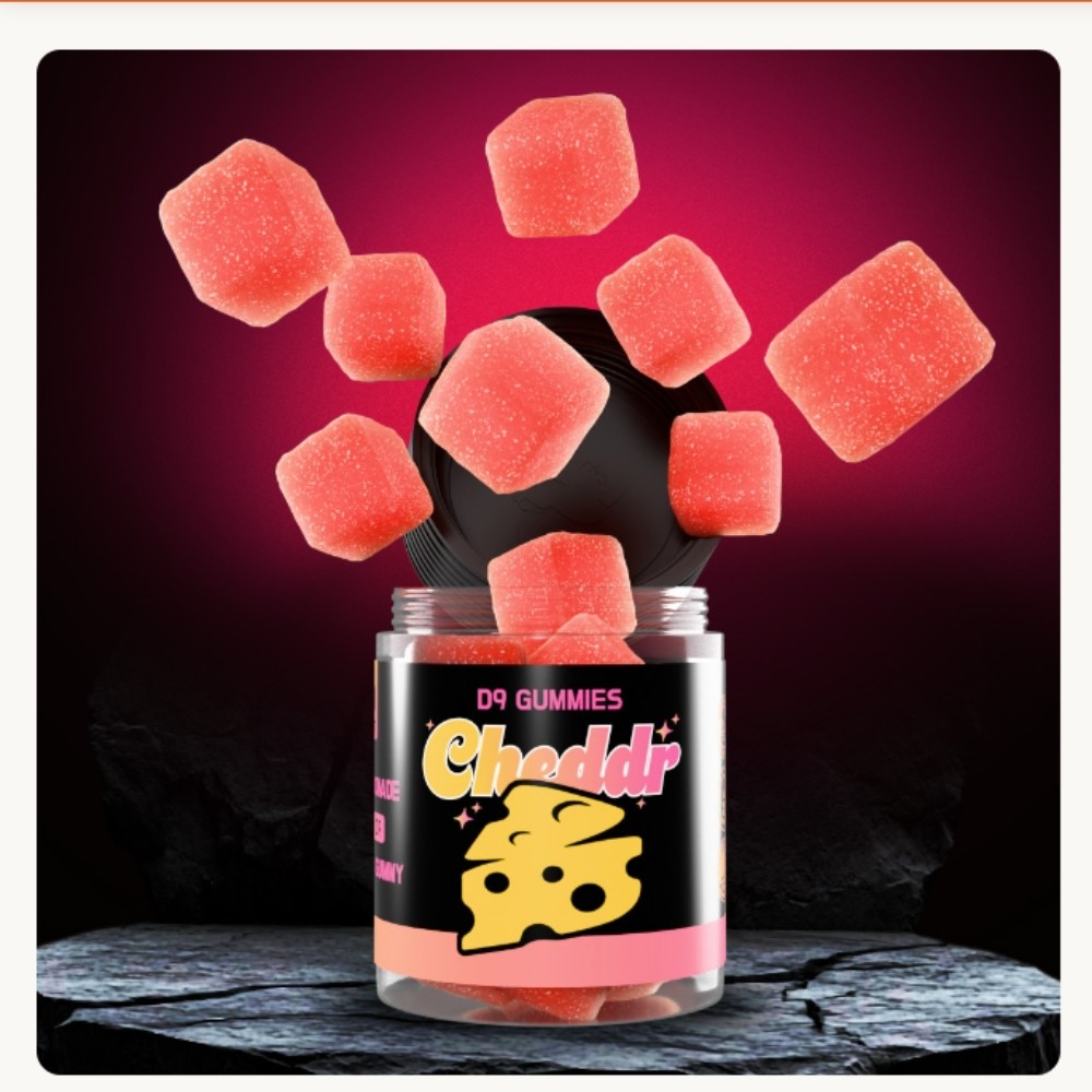 D9 Gummies-10mg-Strawberry