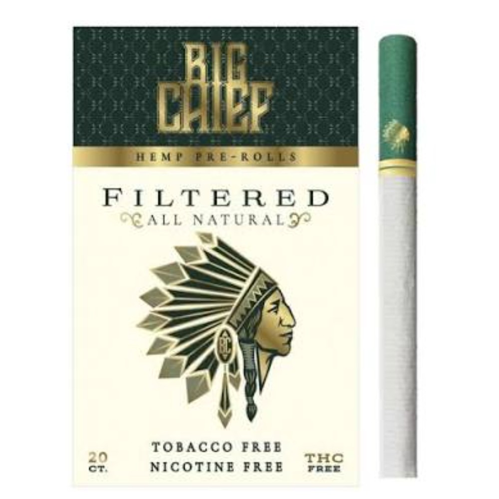 Filtered All Natural Hemp Cigarettes-THC/Tobacco/Nicotine free