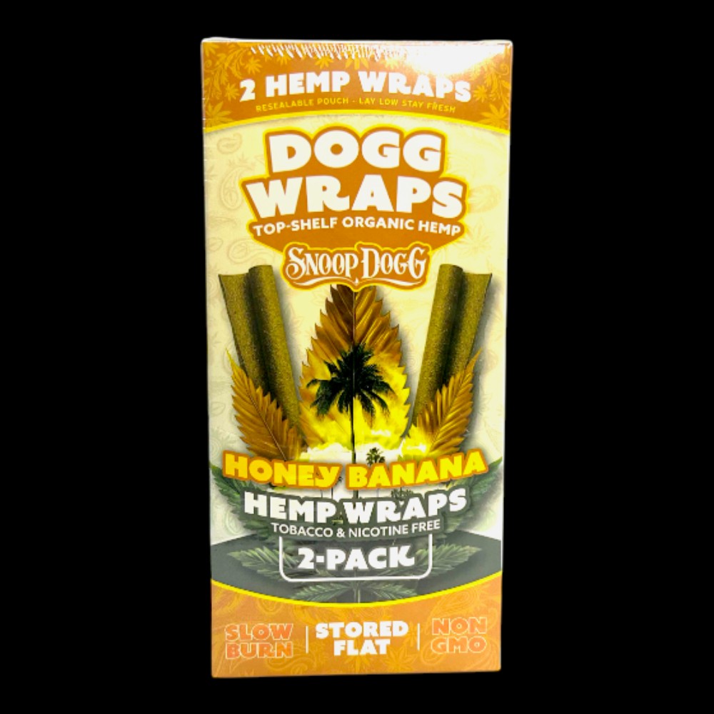 Dogg Wraps Top Shelf Organic Hemp Wraps Honey Banana
