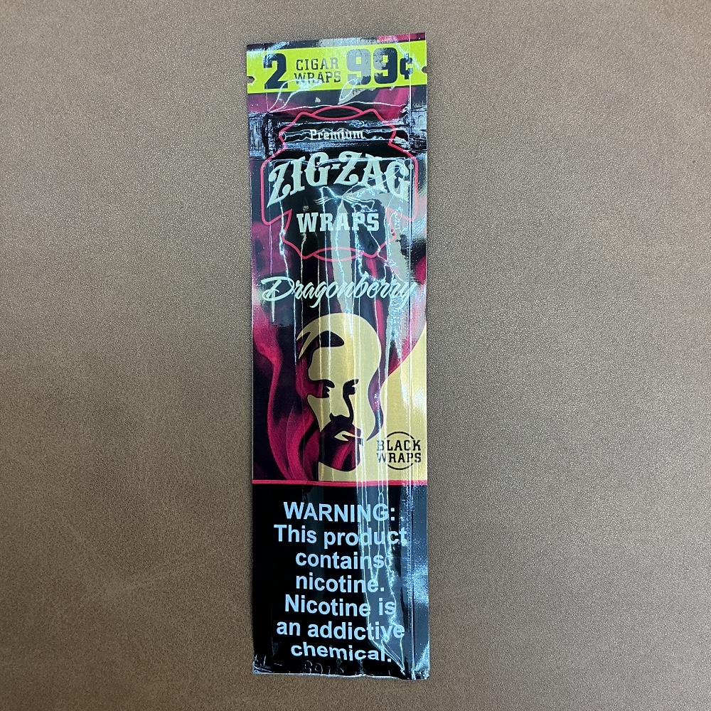 Zig-zag wraps dragonberry