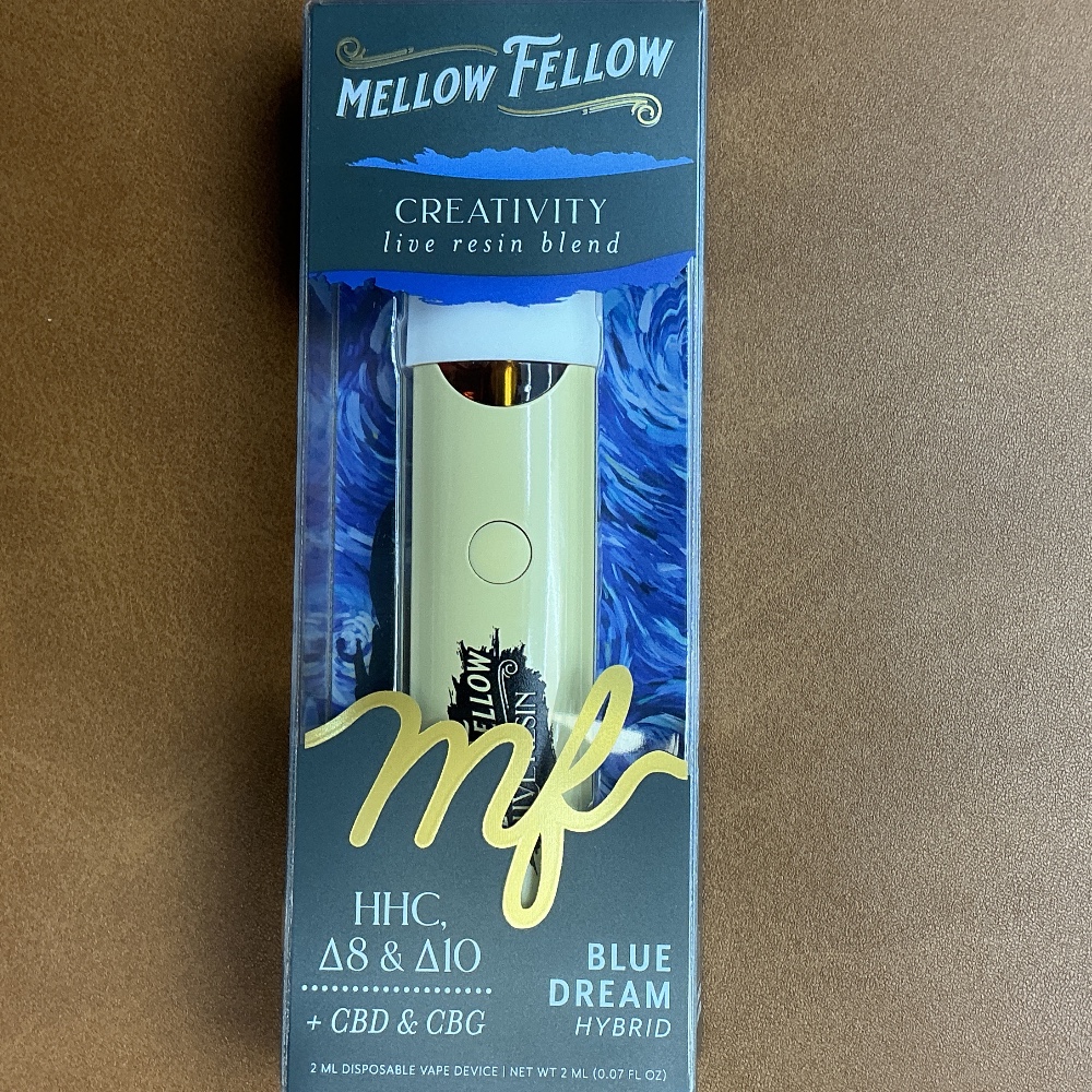 Mellow Fellow Creativity Blue Dream HHC Delta 8 & Delta 10